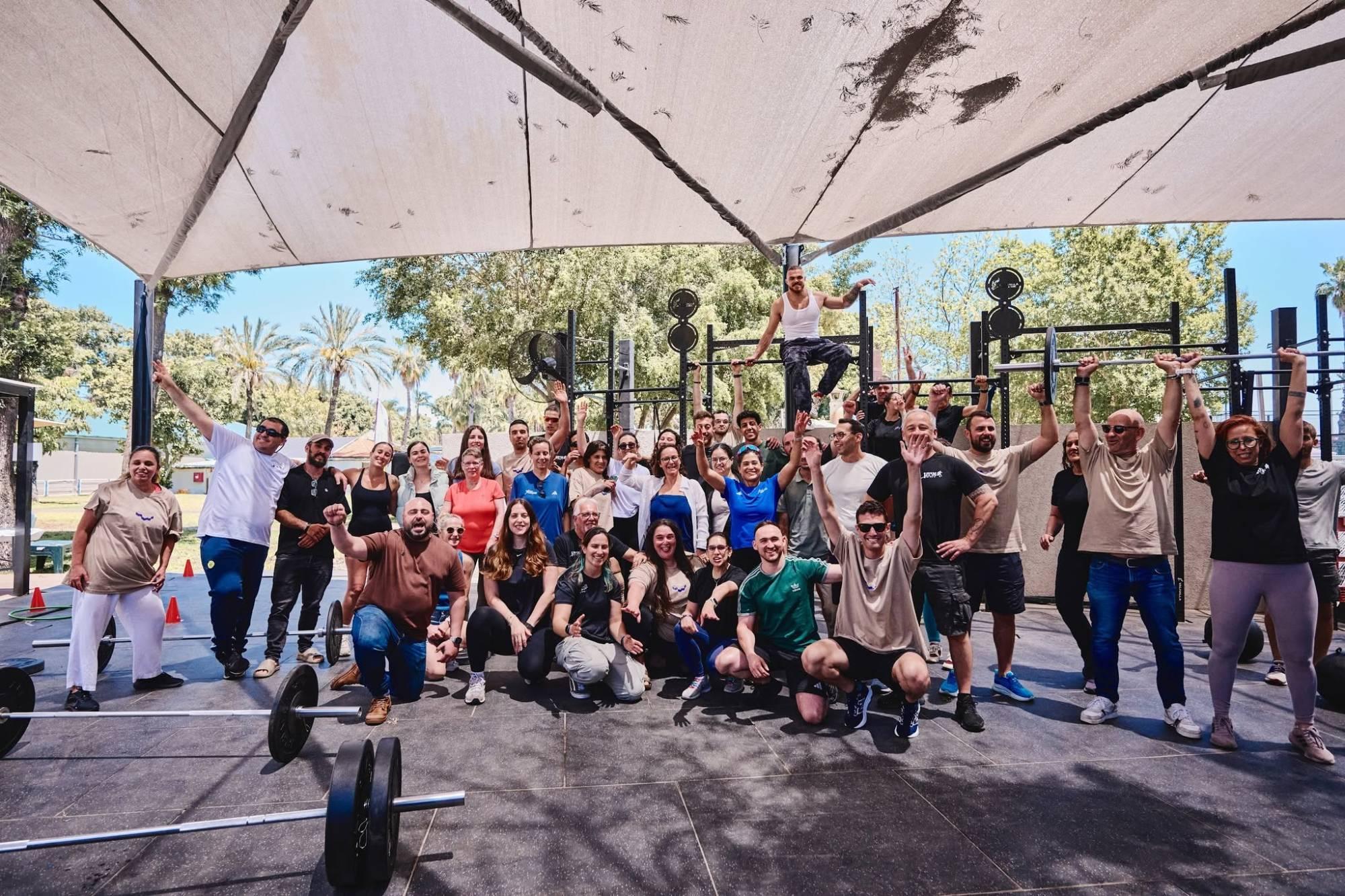 יום גיבוש במתחם החוץ